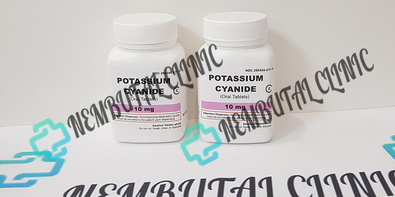 Potassium cyanide pills